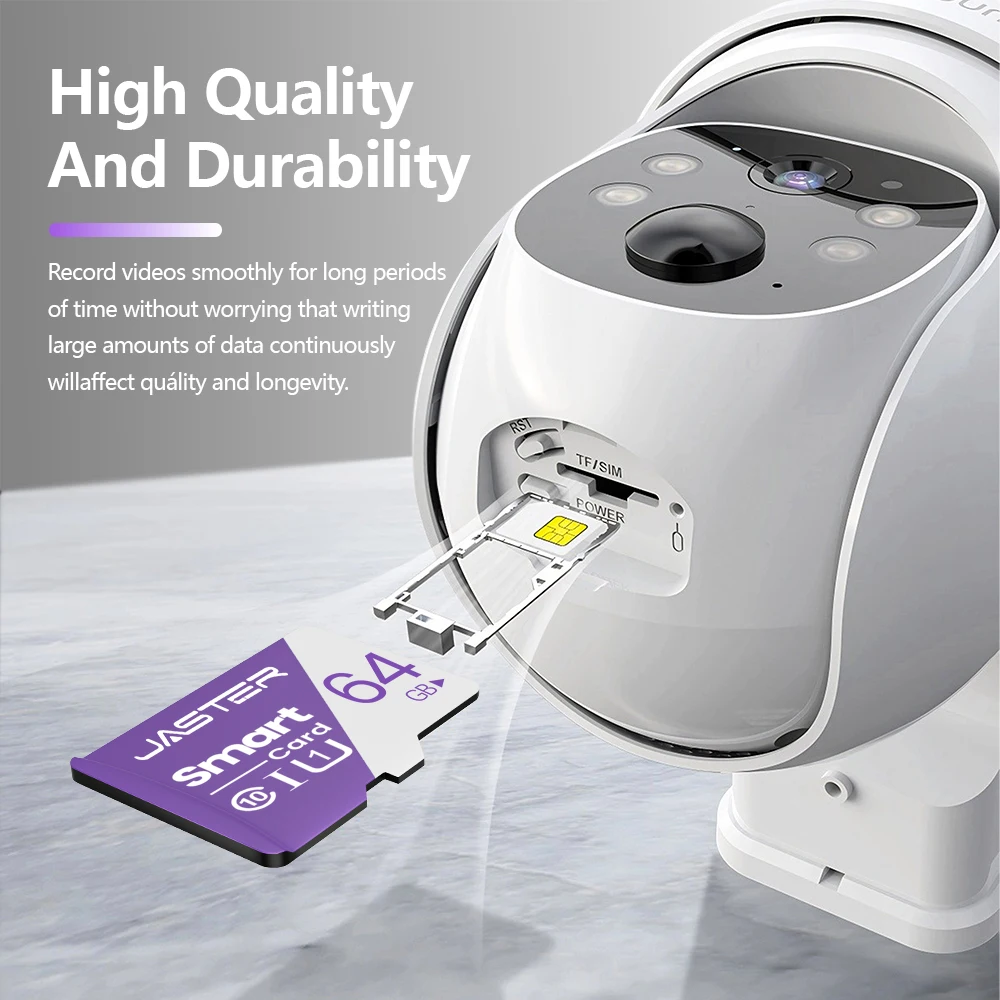 JASTER Original Memory Card 128GB High Capacity Flash Card 64GB Class 10 High Speed Reading TF Card 32GB Purple SD Card 16GB 8G - Image 4