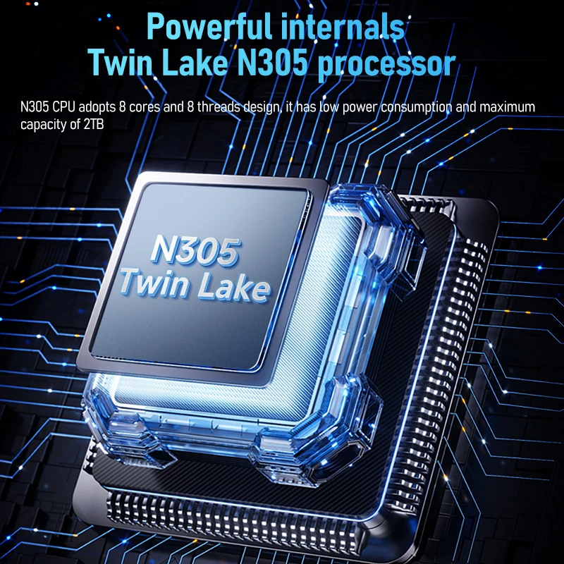 Zwide Mini Laptop 8-Inch 2-in-1 Portable Business Travel Office High Performance Compact Stock Trading Laptop - Image 4